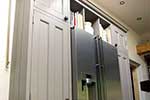 American fridge freezer housing